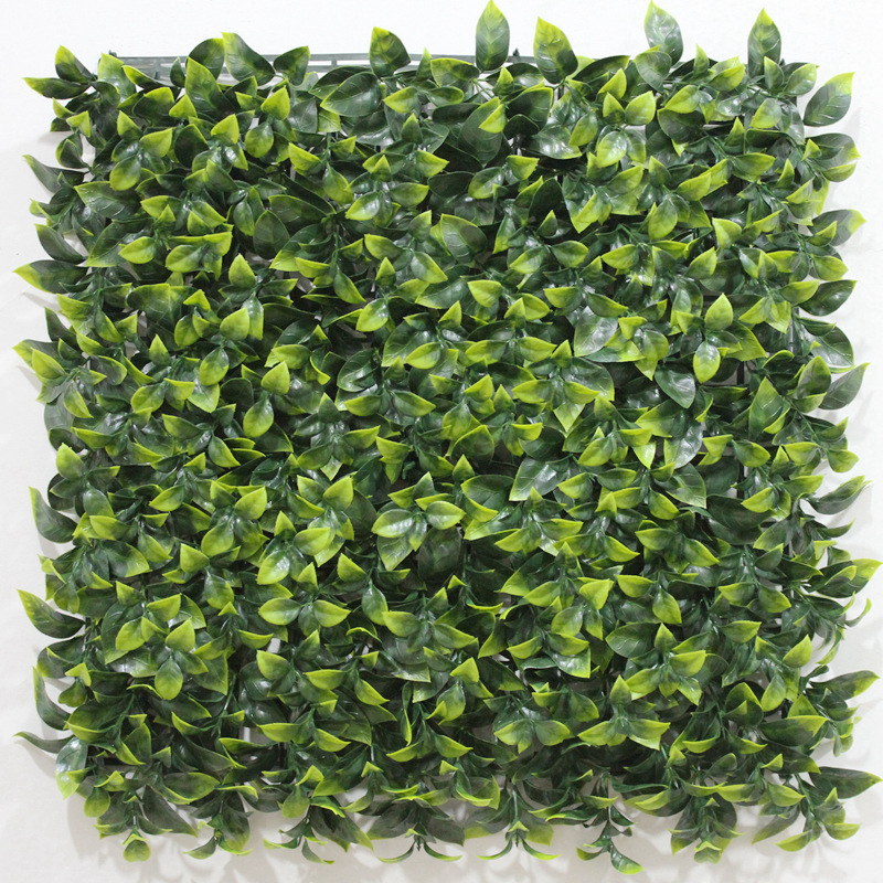 Jinhua Lawn Simulation Gardenia Leaf Outdoor Turf Outdoor UV-Resistant Plant Wall PE New Fake Green Plant Gardenia Leaf