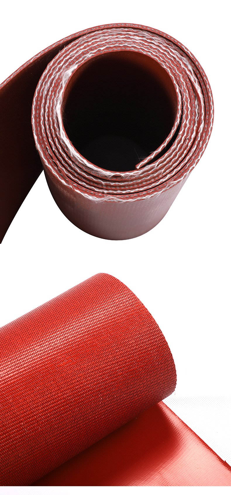 厂家现货 硅钛合金布 耐高温红色 硅玻钛布 强度高不易抽丝 阻燃