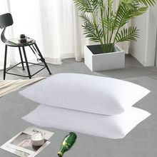 枕头枕芯一对特价清仓成人枕头宿舍白色两用单人超软立体枕头芯
