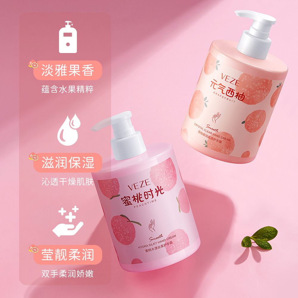 Fanzhen Fruit Silky and Moisturizing Hand Cream Hand Gift Moisturizing Skin Care Tender and Smooth Hands Bottle Hand Cream Wholesale