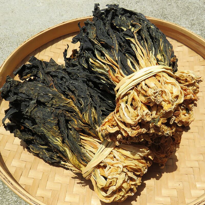 湖南特产长白菜干500g 脱水蔬菜农家自晒白菜干煲汤菜心干批发