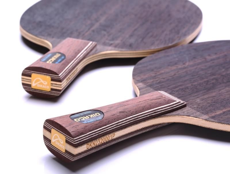 迪卡黑檀木乒乓球拍底板七层层快攻乒乓球底板纯木光板直拍横拍