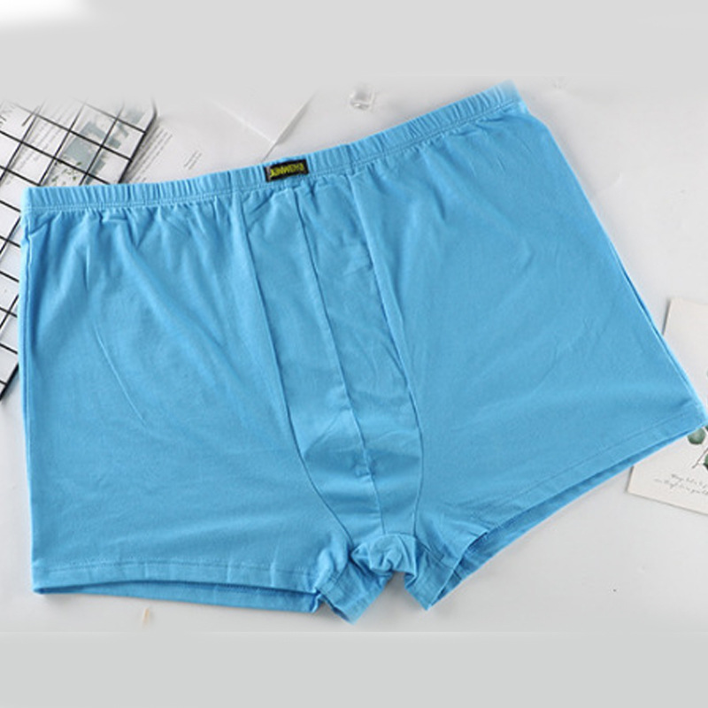 Wholesale Men's Cotton Underpants Middle-Aged and Elderly plus Size 10xl High Waist Flat-Leg Underwear 6xl Winter Warm Boxer