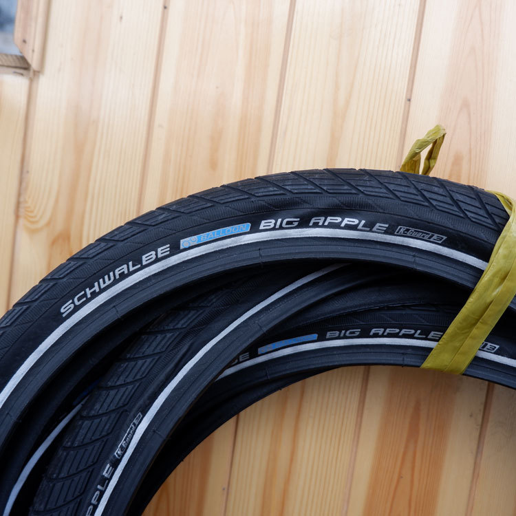 大行p8外胎世文schwalbe内胎 20*2.0大苹果胎折叠自行车外胎反光