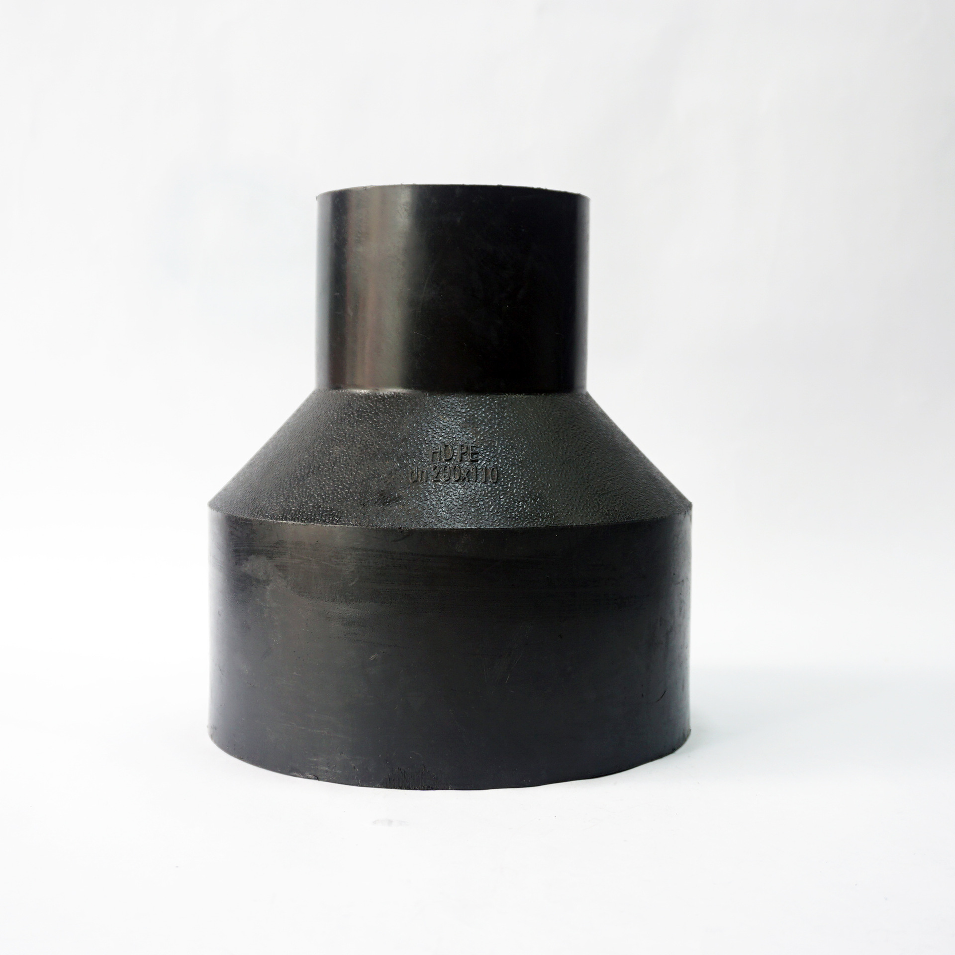 pe给水对接承插配件-异径套 75×63-560×450 等pe大小头配件