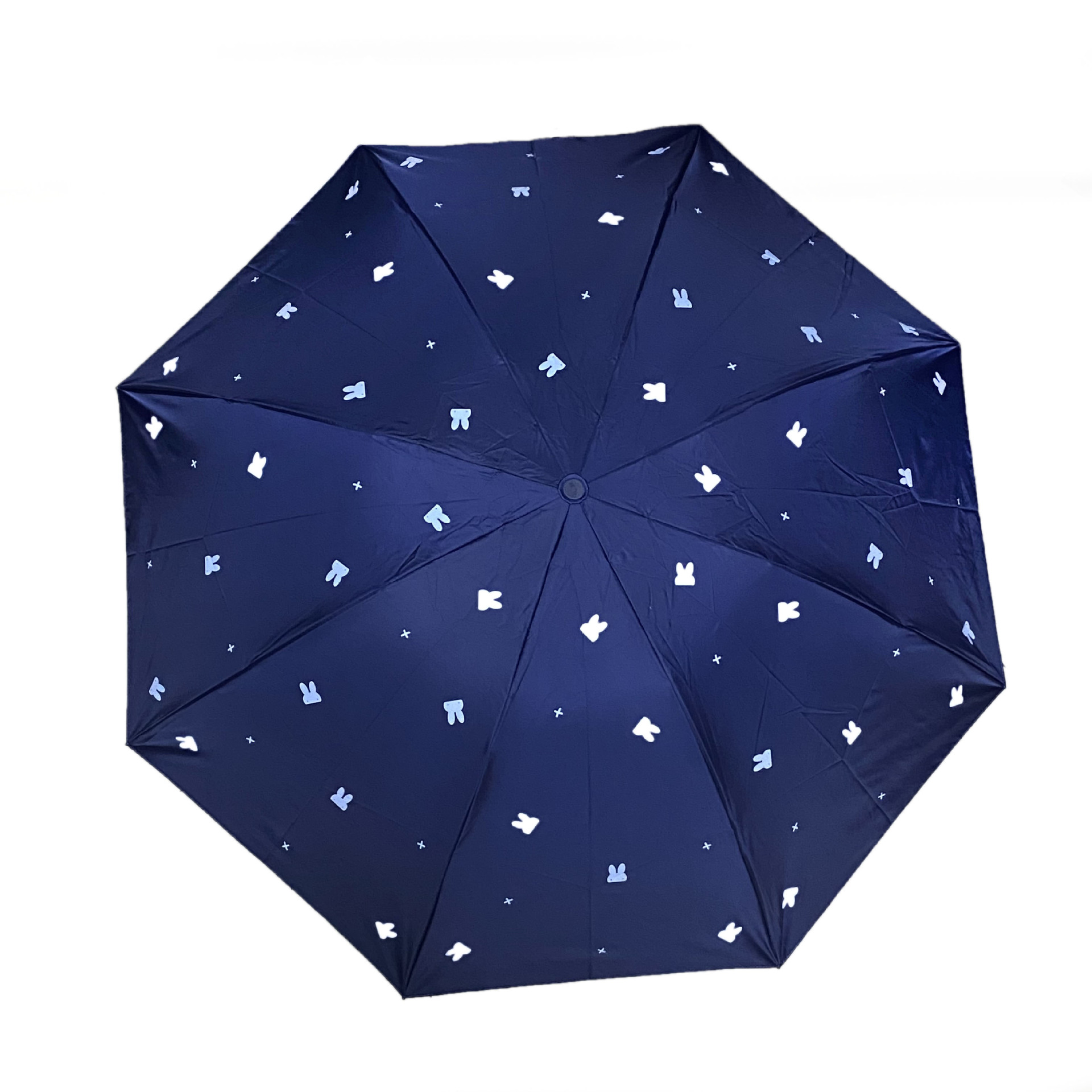 天堂伞三折黑胶晴雨伞女式夏季防晒便携户外旅行节日礼物学生用