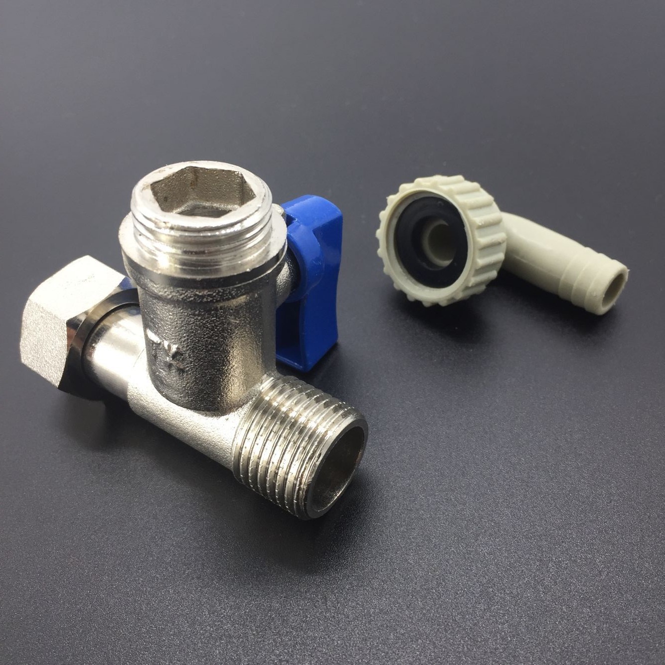 电热水器排污阀加厚活接配件加厚带开关排污阀泄水阀工厂批发