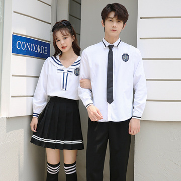 班服学院风初高中生水手服运动会中学生毕业合唱服园服校服套装