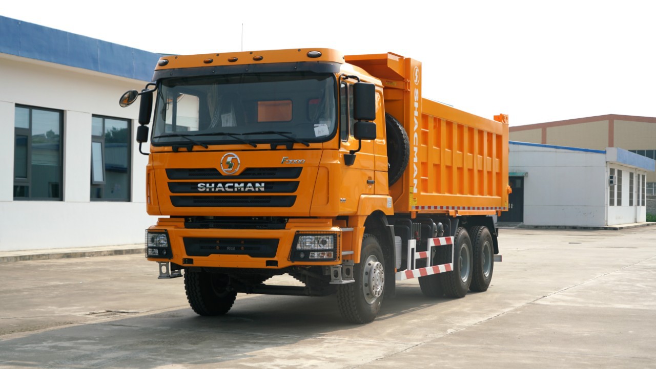 shacman陕汽重卡f3000自卸车340hp380马力出口中亚国家塔吉克斯坦