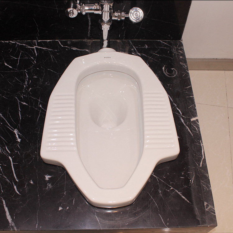 toto蹲便器cw8rb家用公共卫生间防臭陶瓷蹲坑明装水箱套装大便器