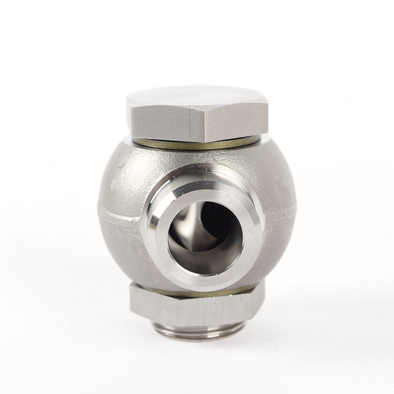 厂家定制不锈钢焊接式铰接液压球形铰接接头焊接式空心铰接管接头