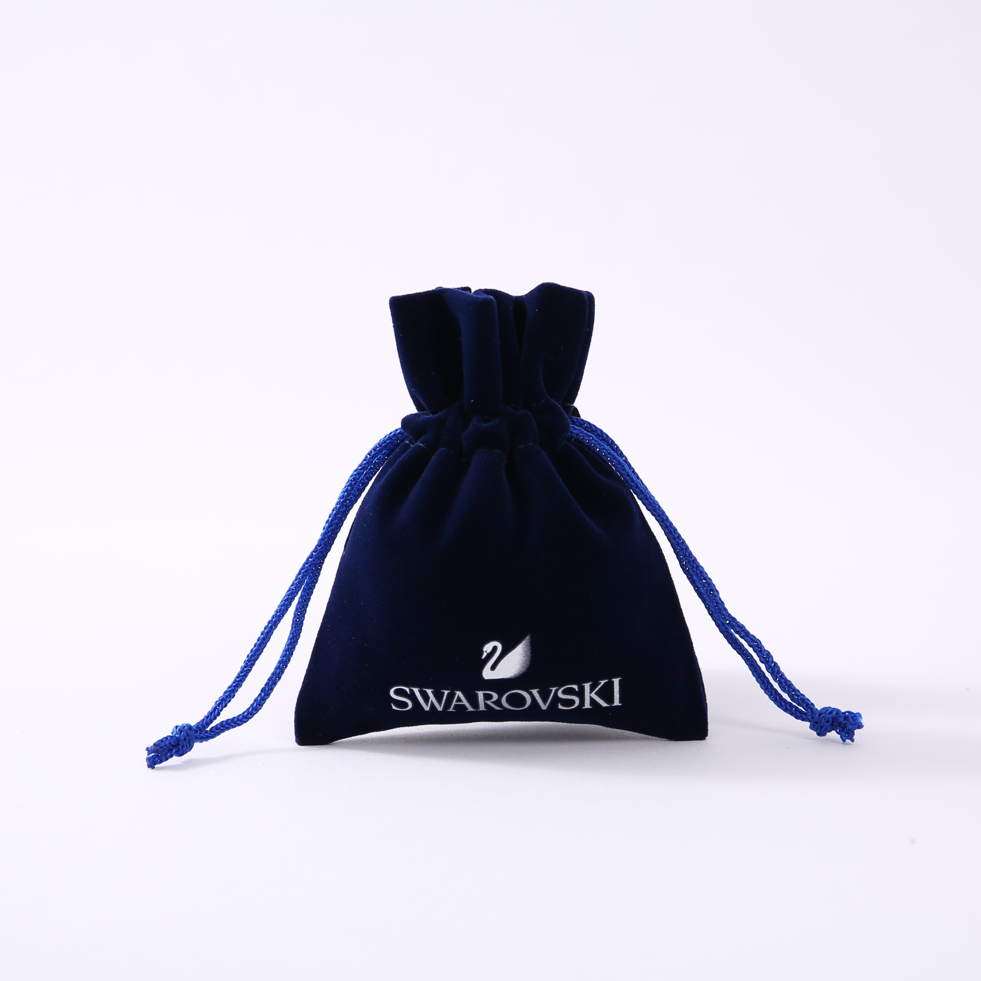 施华洛世奇天鹅绒项链戒指收纳束口袋珠宝首饰包装饰品绒布袋