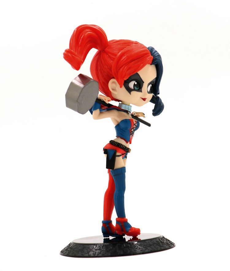 厂家直销 q版 大眼睛 小丑女 哈里 奎因 漫画版 小丑男 摆件 手办