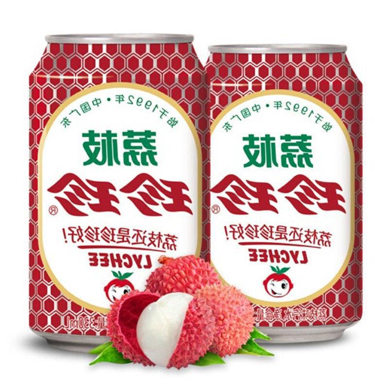 荔枝味汽水整箱24罐包邮珍珍荔枝饮料童年回忆小时候的味道碳酸老