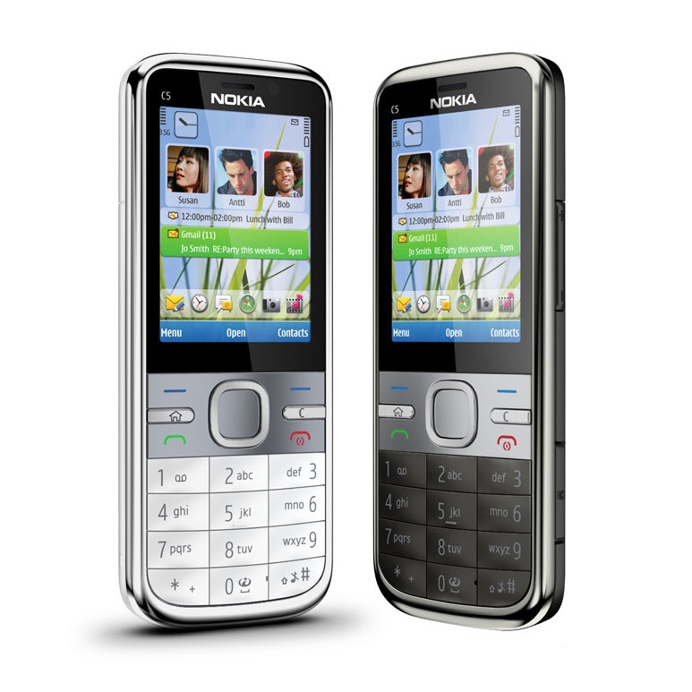 跨境适用于诺基亚nokia c5-00 wcdma 3g 按键直板备用老人手机