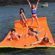 海绵漂浮板 XPE浮板水泡沫浮毯 PE聚乙烯水上浮力桥xpe浮床漂浮垫