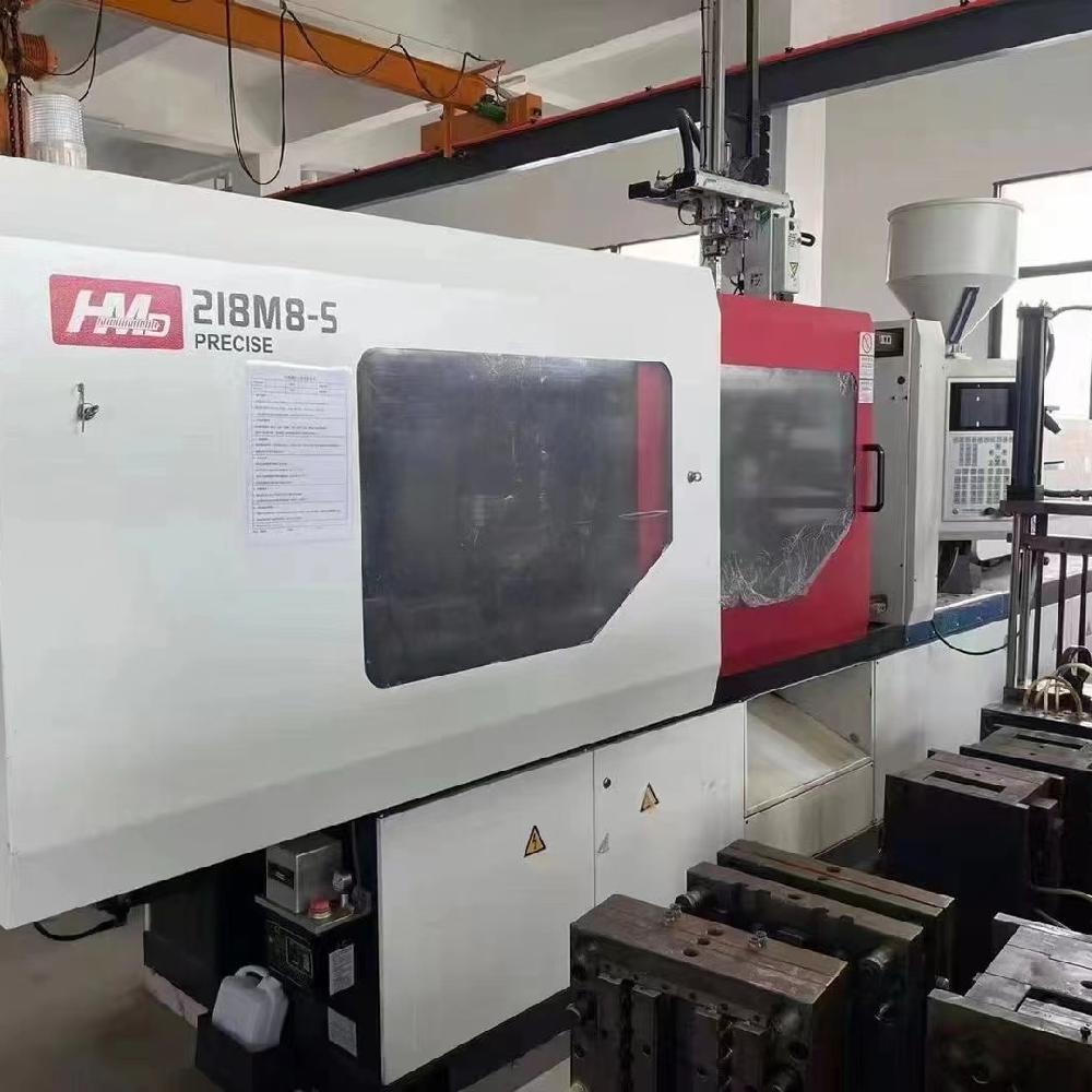 新款华美达218吨二手注塑机-原装18年-一台-9成新