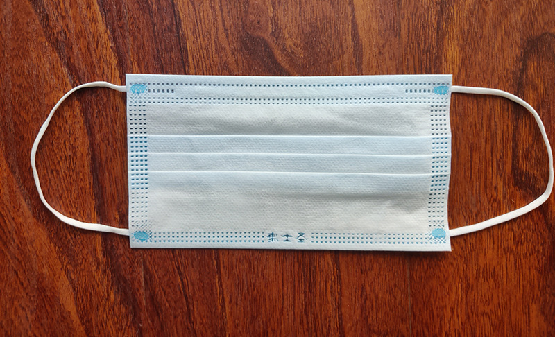 圣士康一次性医用外科口罩医疗级别三层防护学生防疫10只装蓝绿色