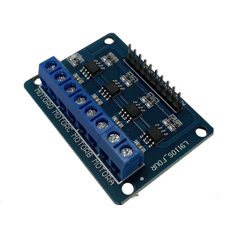 l9110s四路驱动 直流电机驱动板 电机驱动模块 智能车4路-阿里巴巴