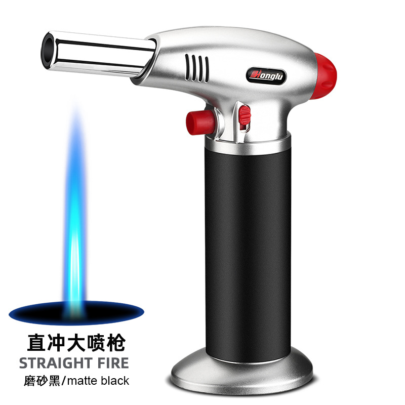 Portable High Temperature Spray Gun Outdoor Camping Marvelous Barbecue Machine All-round Adjustable Fire Flame Gun