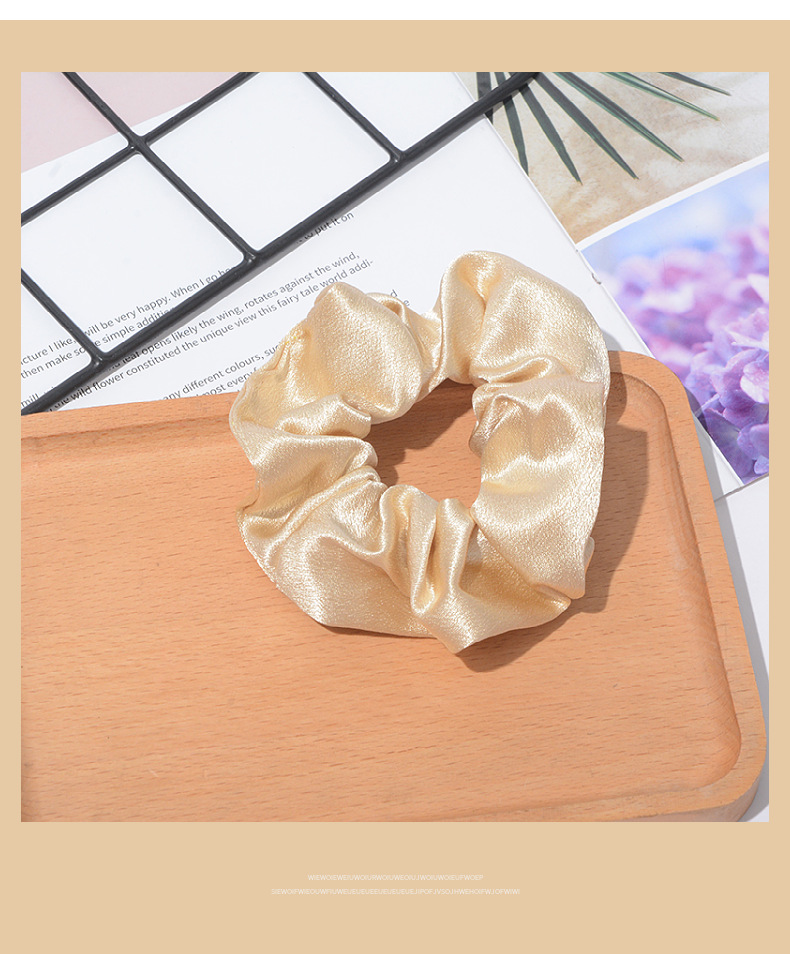 Crystal Satin Hair Tie 5