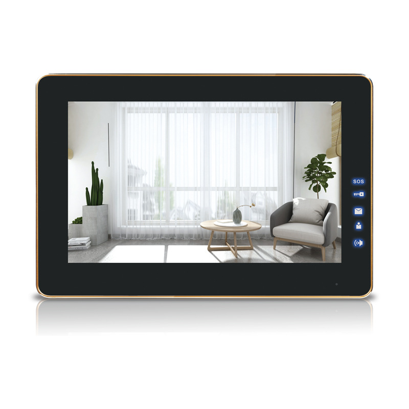 智能可视室内机 10寸楼宇对讲户内分机门禁 彩色免提对讲分机