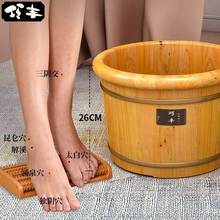 2TCU温电加热泡脚桶木质过小腿足浴桶洗脚盆家用全自动保温泡脚木