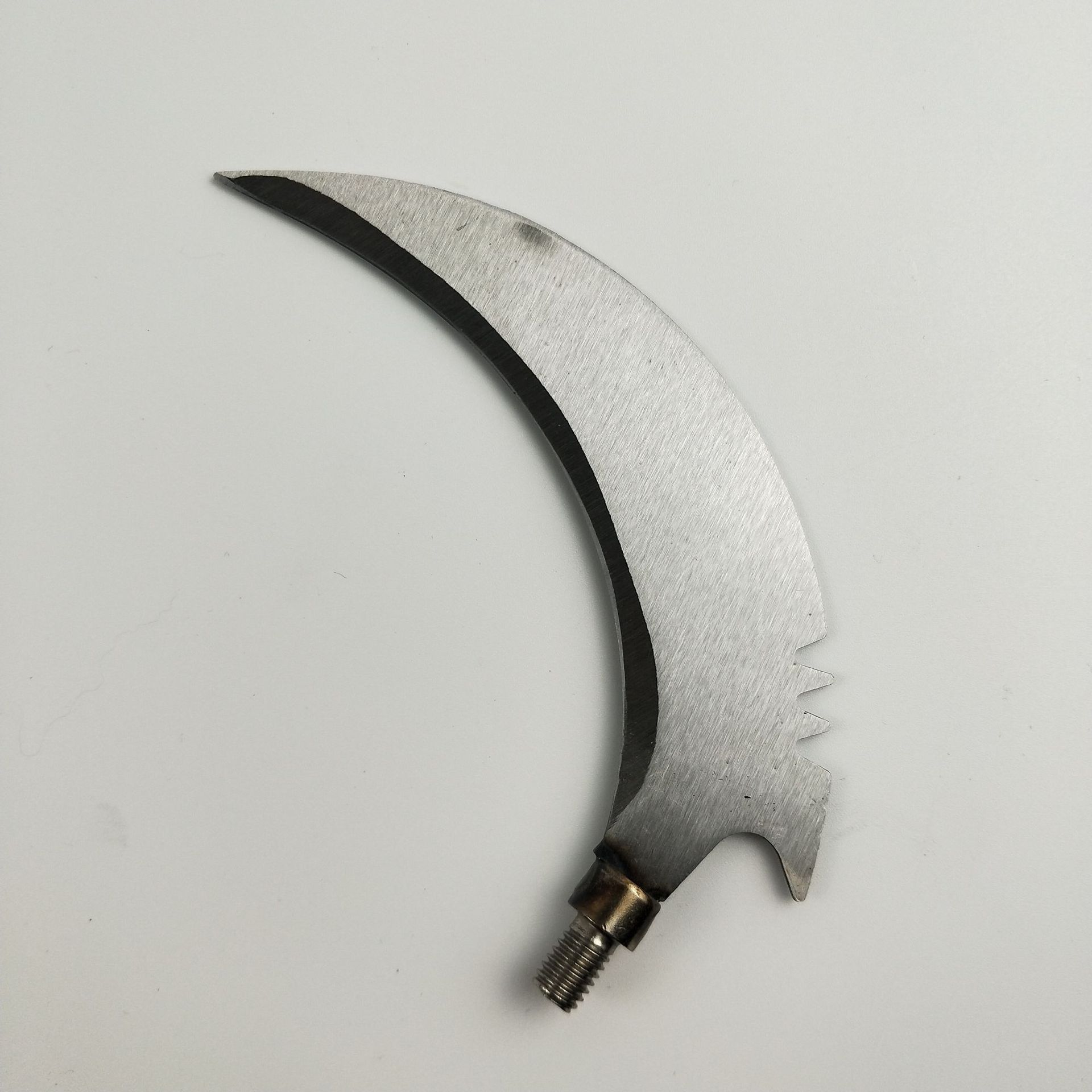 钓鱼除草器 抓钩割草镰刀抄网杆用 水草刀大割草刀钓鱼刀具