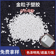 白色母粒吹膜专用 塑料色母粒注塑白色母 生产厂家欢迎订购
