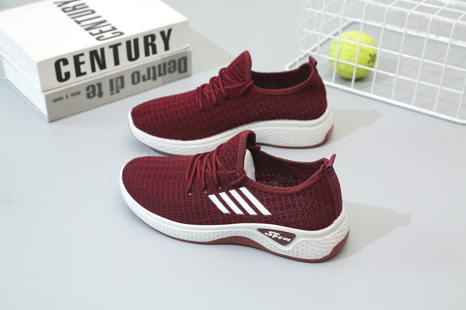 Foreign Trade 2023 New Women's Shoes Spring and Autumn All-Match Breathable Flying Woven Women's Comfort and Casual Trendy Shoes Women's Sneaker Running