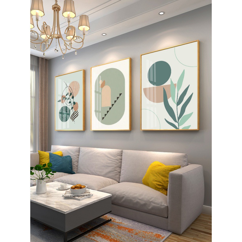 客厅装饰画北欧墙画挂画卧室床头壁画沙发背景墙餐厅墙面现代简约