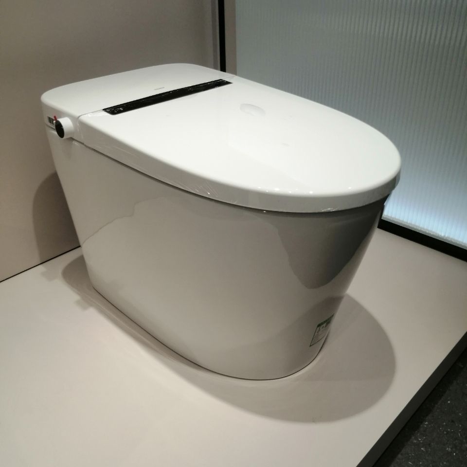 ssww浪鲸卫浴ico-579智能马桶一体式智能坐便器脚感冲水液晶显示