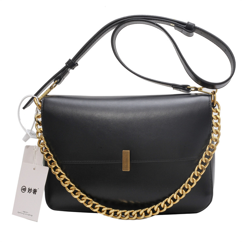 Tote Bag Soft Leather Bag Women's Large Capacity Simple 2022 New Chain Underarm Bag Fashion Shoulder Small Square Bag