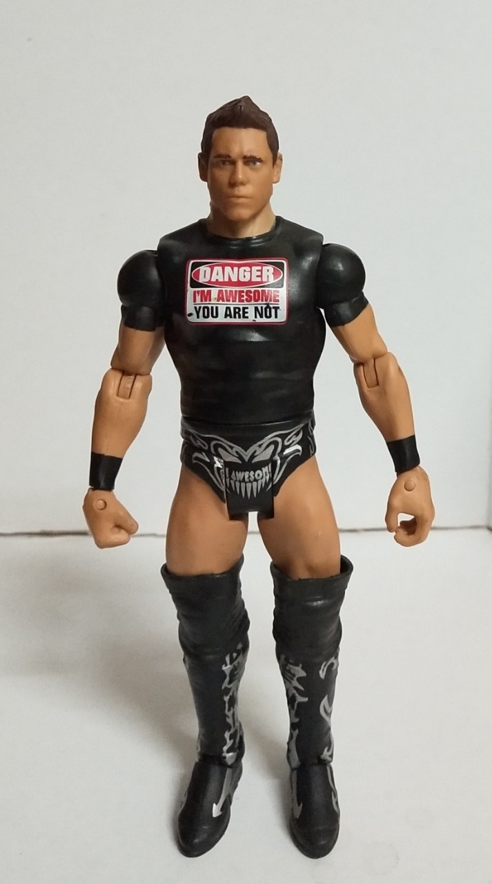 wwe职业美摔摔跤手 摔角手 牛x哥 麦克 米兹 themiz 可动人偶模型