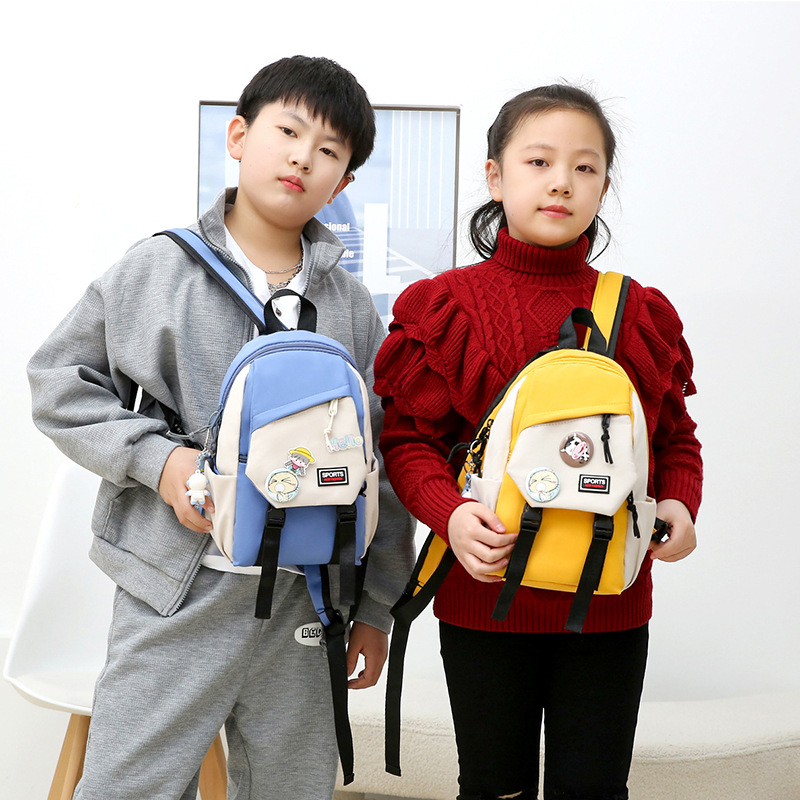 Outdoor Travel Children's Outing Small Backpack Lightweight Cute Spring Outing Boys' Chest Bag Trendy Primary School Students' Shoulder Messenger Bag