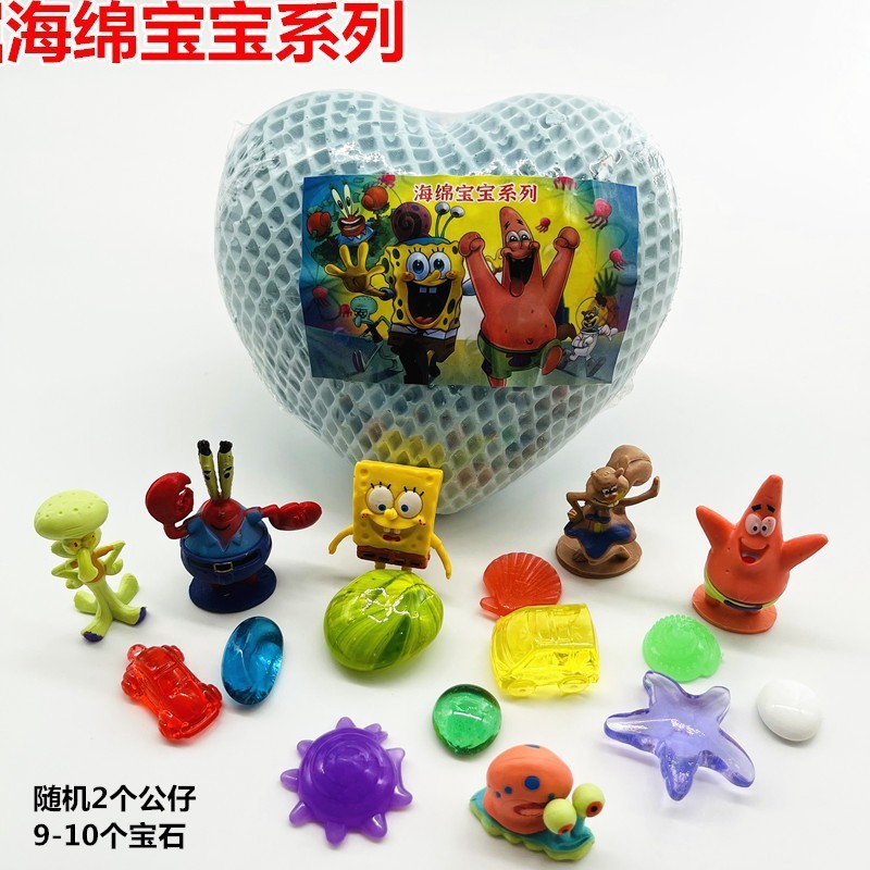 Wholesale Archaeology Mining Toys SpongeBob Ye Luoli Archaeology Mermaid Archaeology Luminous Gem Archaeological Toys