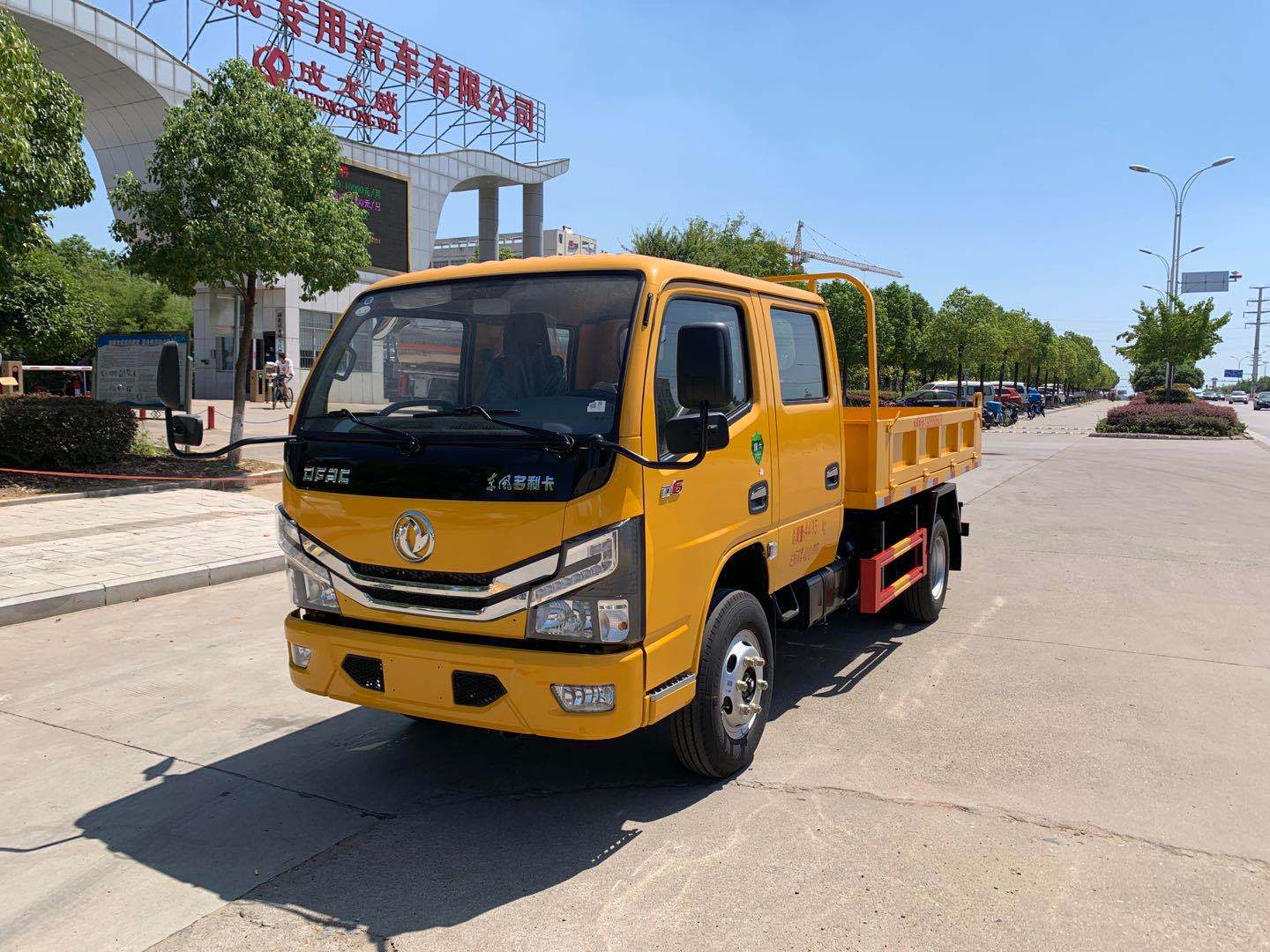 国六东风自卸车 东风双排座自卸车厂家直供
