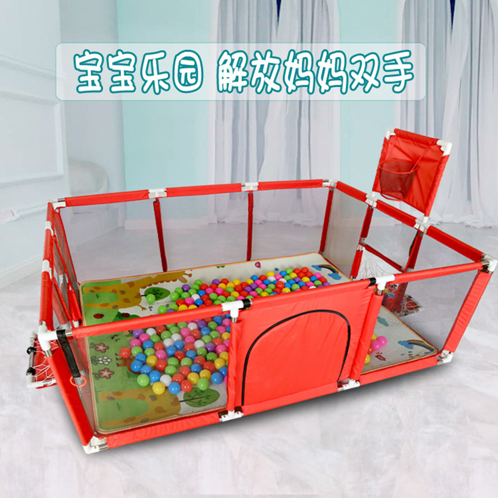 Cross-Border Children's Game Fence Football Indoor 0-3 Years Old Baby Infant Living Room Home Crawling Oxford Cloth