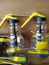 批发新款油壶250g透明塑料油壶高压机油壶手动注油器透明机油壶