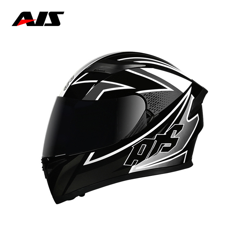 Aishi AIS off-Road Outdoor Motorcycle Electric Bicycle Helmet Cycling Sports Four Seasons Bicycle Protective Face Cover