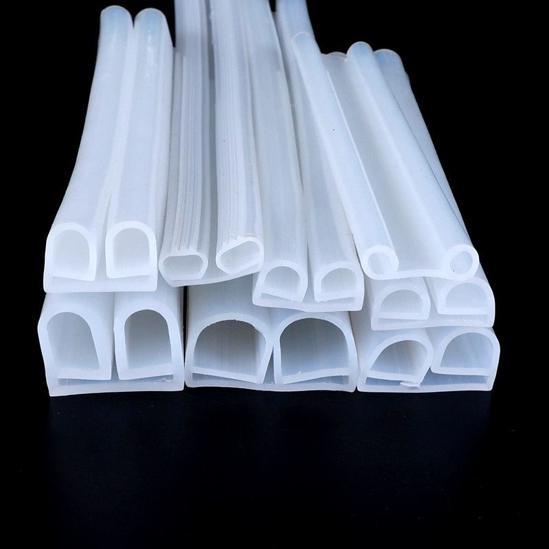 硅胶e型条 硅橡胶e字条 烤箱烘箱密封条 e型硅胶条 蒸饭柜用e型条