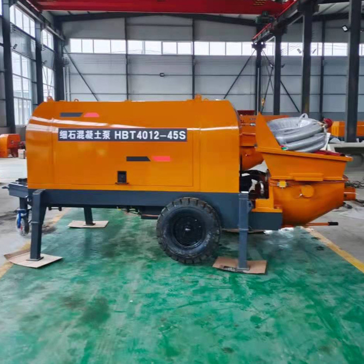 40型柴油动力大骨料混凝土输送泵细石砂浆输送泵混凝土拖泵批发