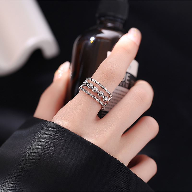 wish亚马逊新款转运珠戒指创意个性网红ins街拍潮流指环跨境热销