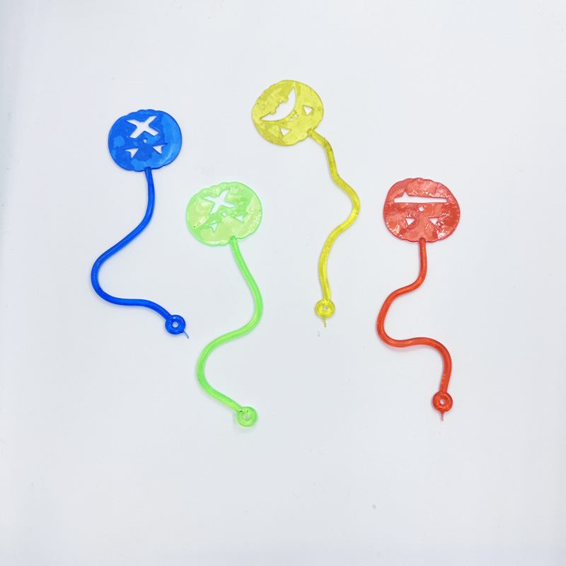 cross-border wansheng children‘s toy ghost hand sticky sticky pumpkin tpr soft glue trick funny toy factory wholesale