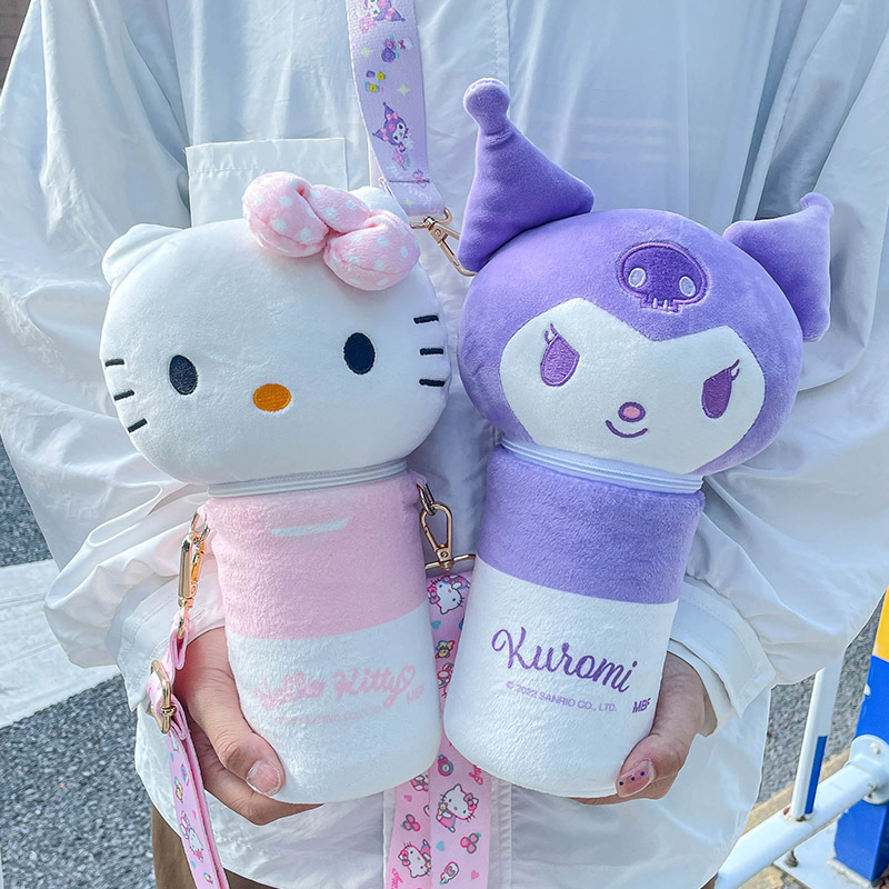 Clow M Vacuum Cup Girls Good-looking Cute Children Go to School Special Water Cup Portable Straw Cup Sanrio