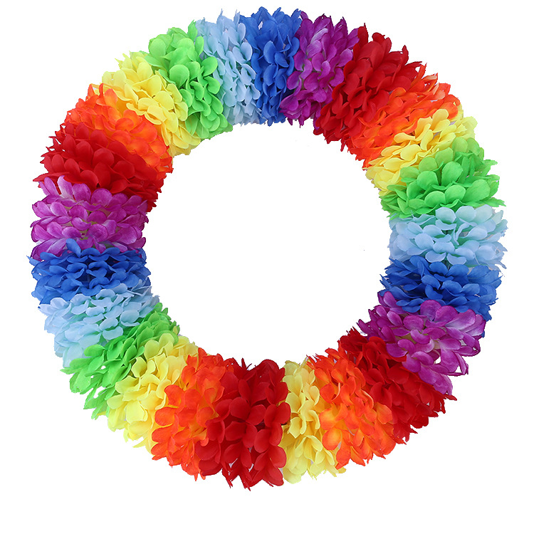 硬圈钢丝花环运动会开幕式幼儿园花环六一团体器械操早体花环道具