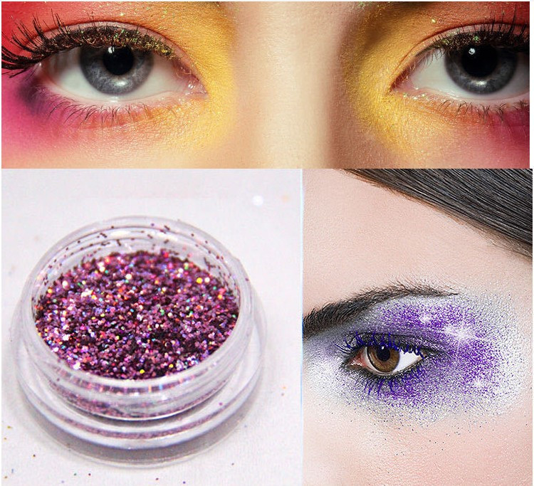闪粉体眼影超闪亮晶晶防水眼线一滴泪懒人提亮卧蚕珠光亮片细闪粉
