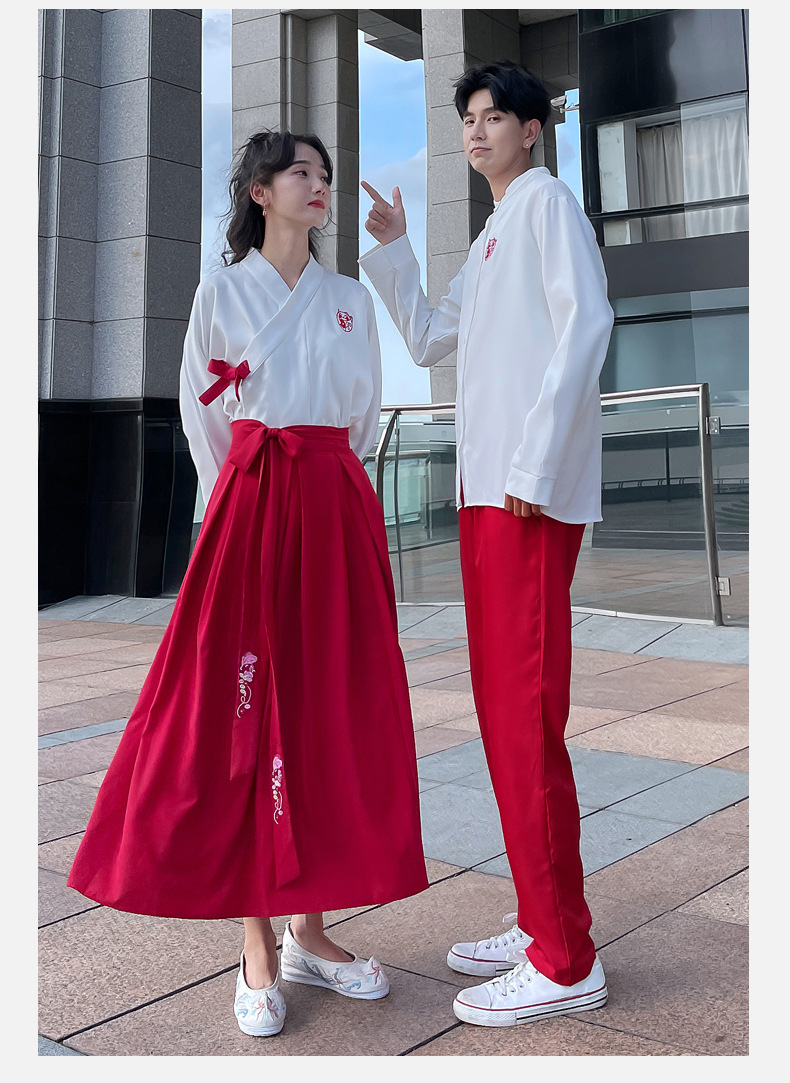 学生校服套装改良古风学生班服汉服