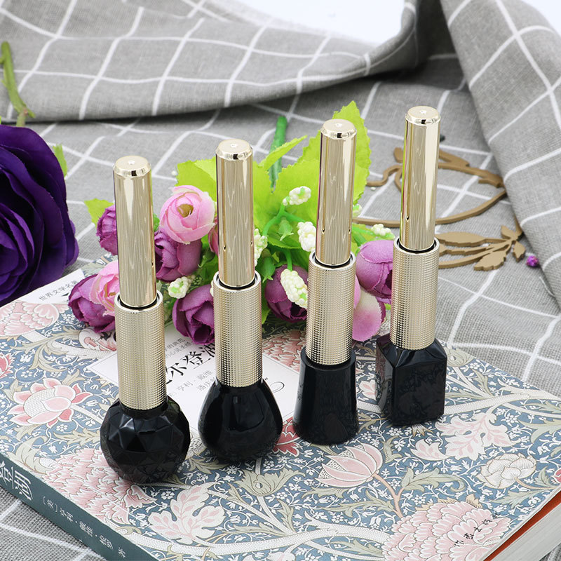 创意眼线液瓶假睫毛胶水瓶喷镀金睫毛增长液精华液空瓶