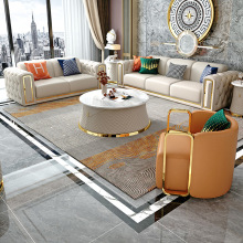 新款意式轻奢真皮沙发客厅组合大小户型现代简约头层美式牛皮沙发